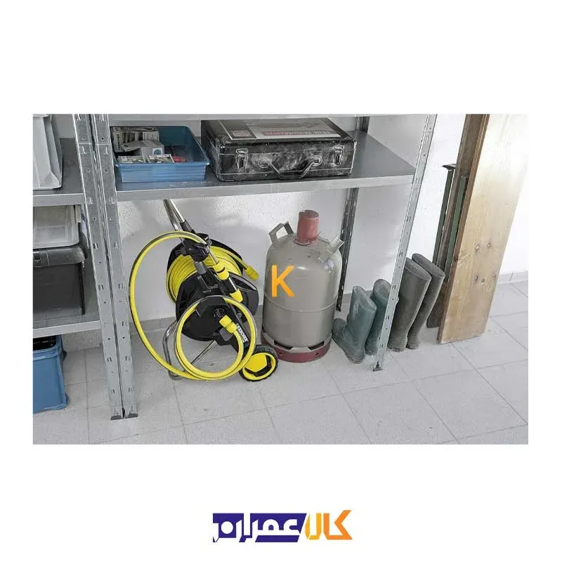 قرقره شلنگ جمع کن چرخ دار مدل HT 4.520 KIT 5.8 کارچر