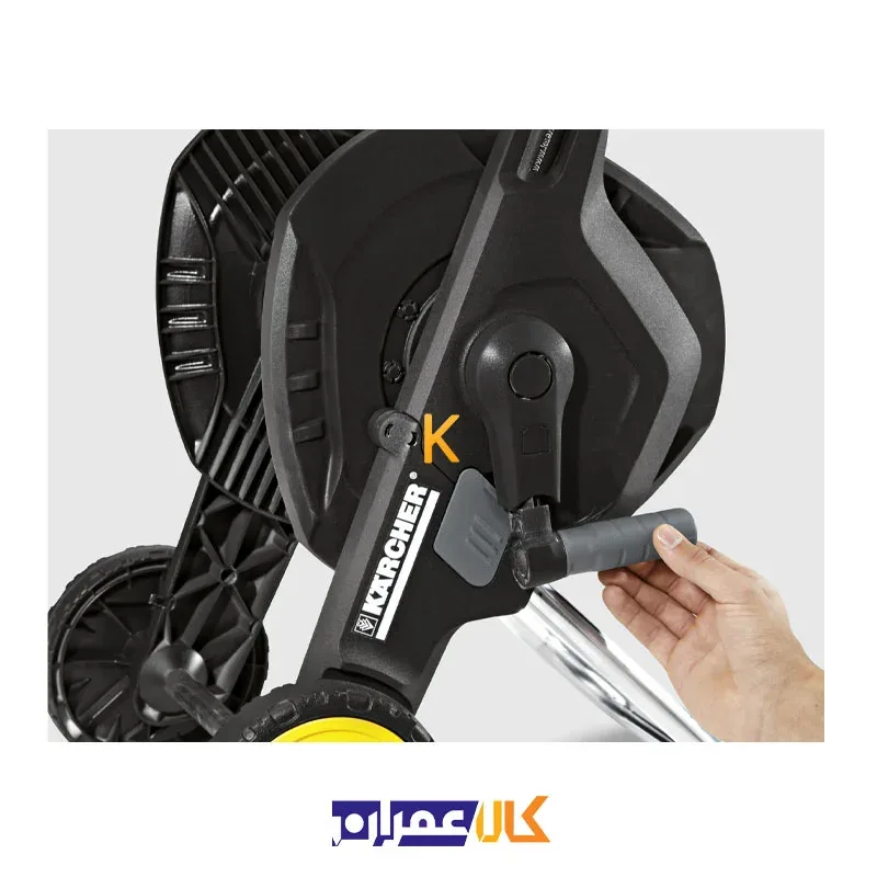 قرقره شلنگ جمع کن چرخ دار مدل HT 4.520 KIT 5.8 کارچر