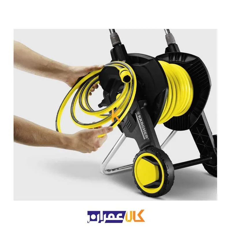 قرقره شلنگ جمع کن چرخ دار مدل HT 4.520 KIT 5.8 کارچر