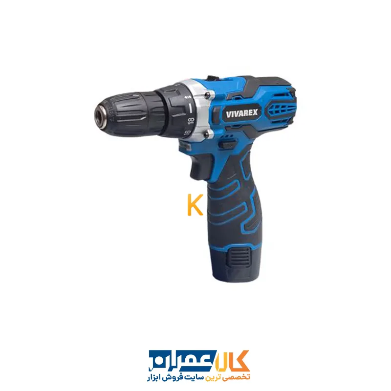 دریل شارژی 12 ولت با لوازم مدل VR12V-2A ویوارکس