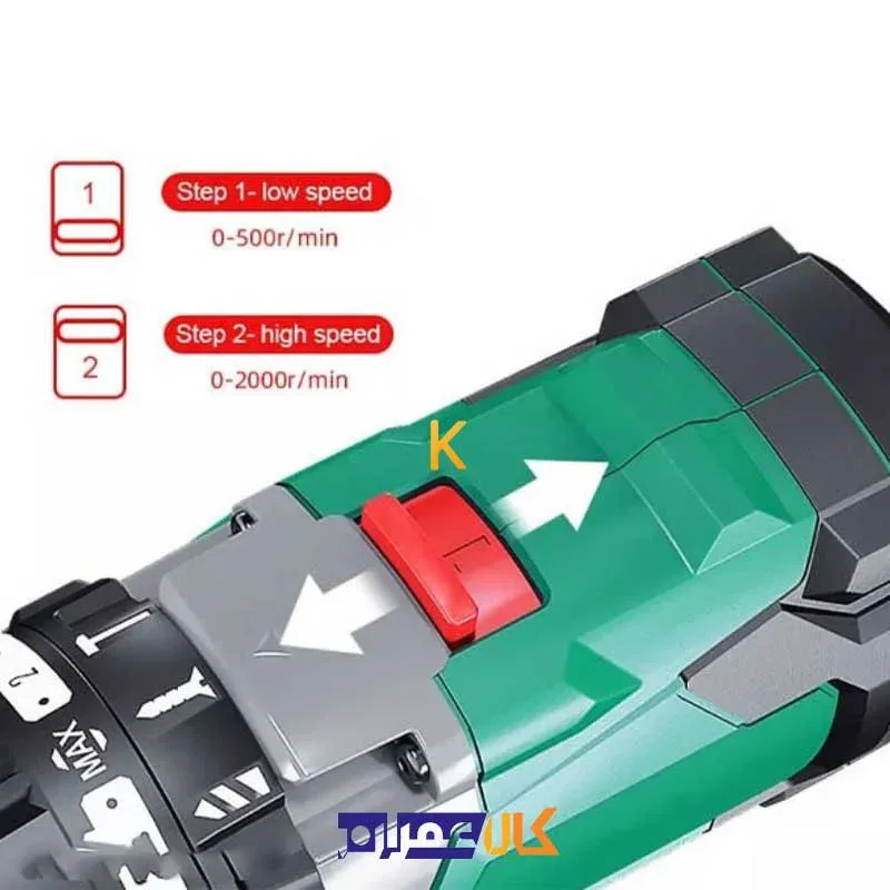 دریل شارژی مدل ADJZ03-13EM دی سی ای