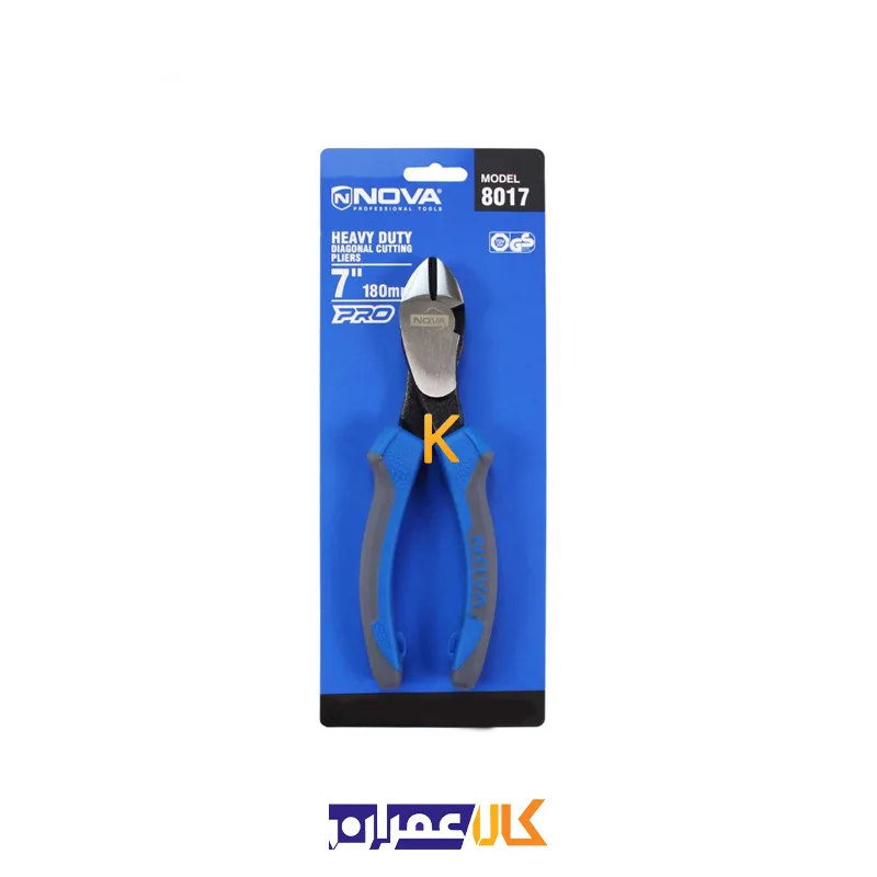 سیم چین 7 اینچ (کله گاوی) حرفه ای مدل NTP-8017 نووا