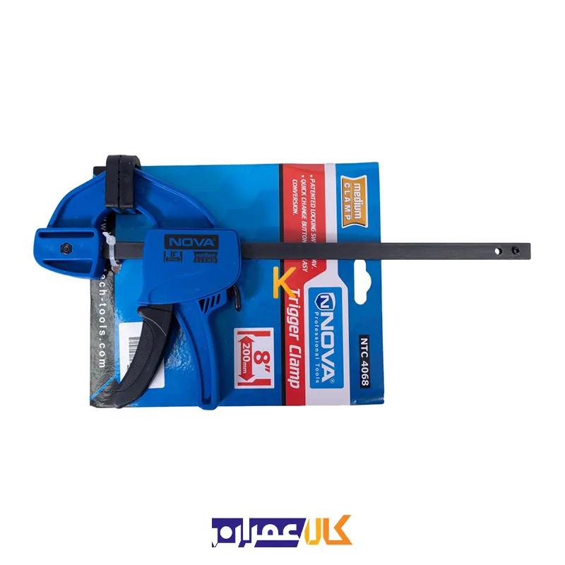 گیره دستی فشاری Small فک 36 نووا