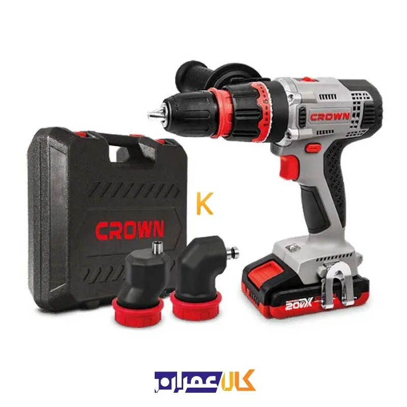 دریل پیچ گوشتی شارژی مدل CT21076HQX-2 BMC کرون