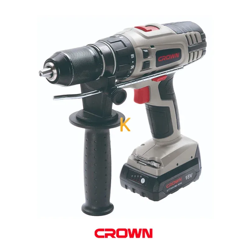 دریل پیچ گوشتی چکشی شارژی مدل CT21031L کرون