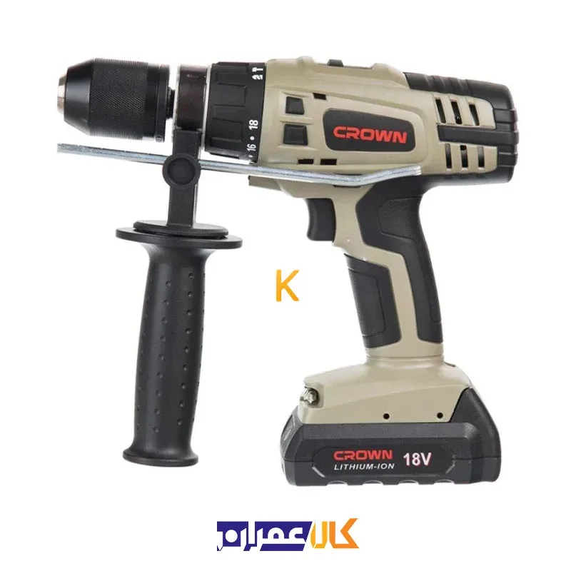 دریل پیچ گوشتی چکشی شارژی مدل CT21031L کرون