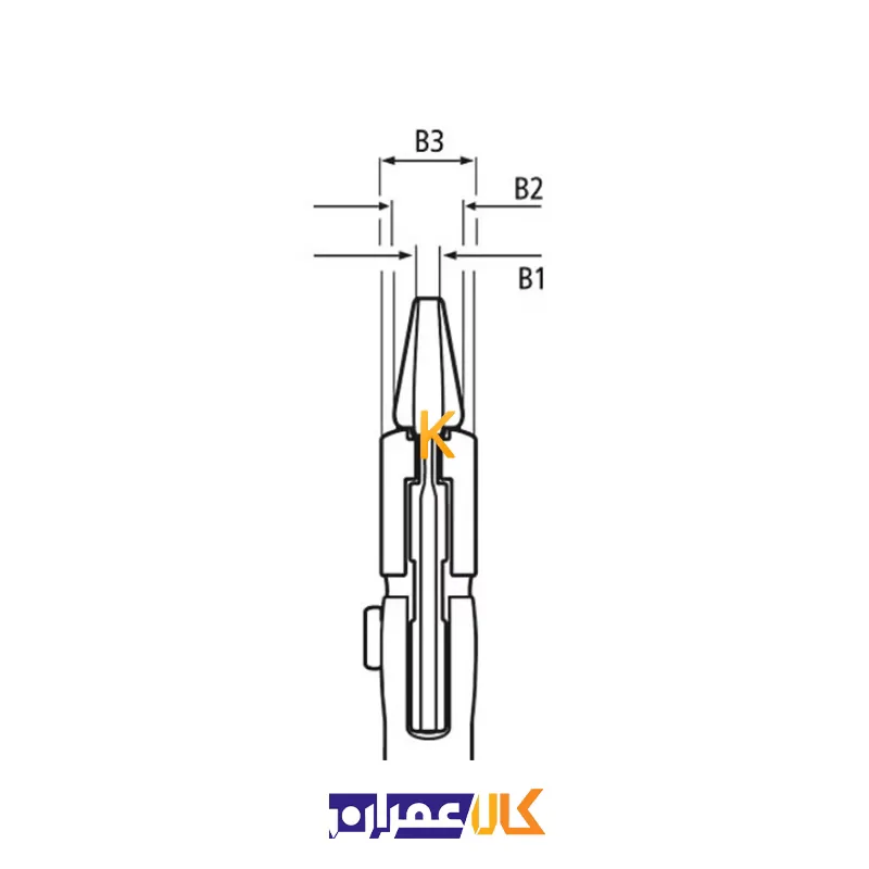 آچار همه کاره 16 اینچ مدل 8603400 کنیپکس