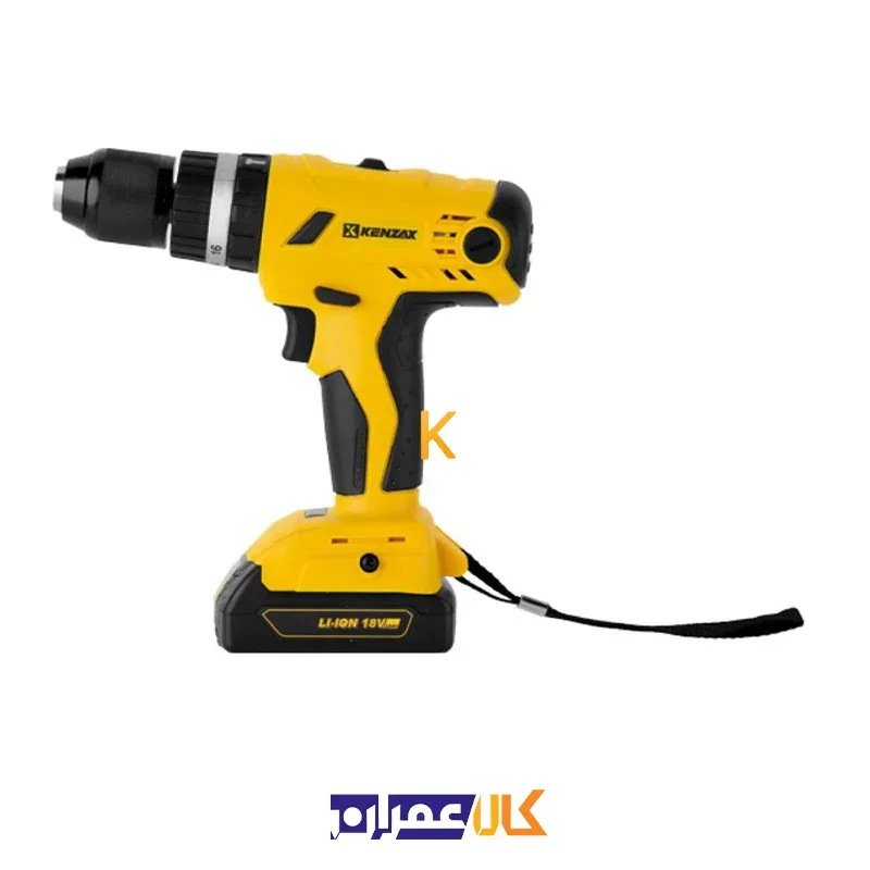 دریل پیچ گوشتی چکشی شارژی کنزاکس مدل KCDI-118
