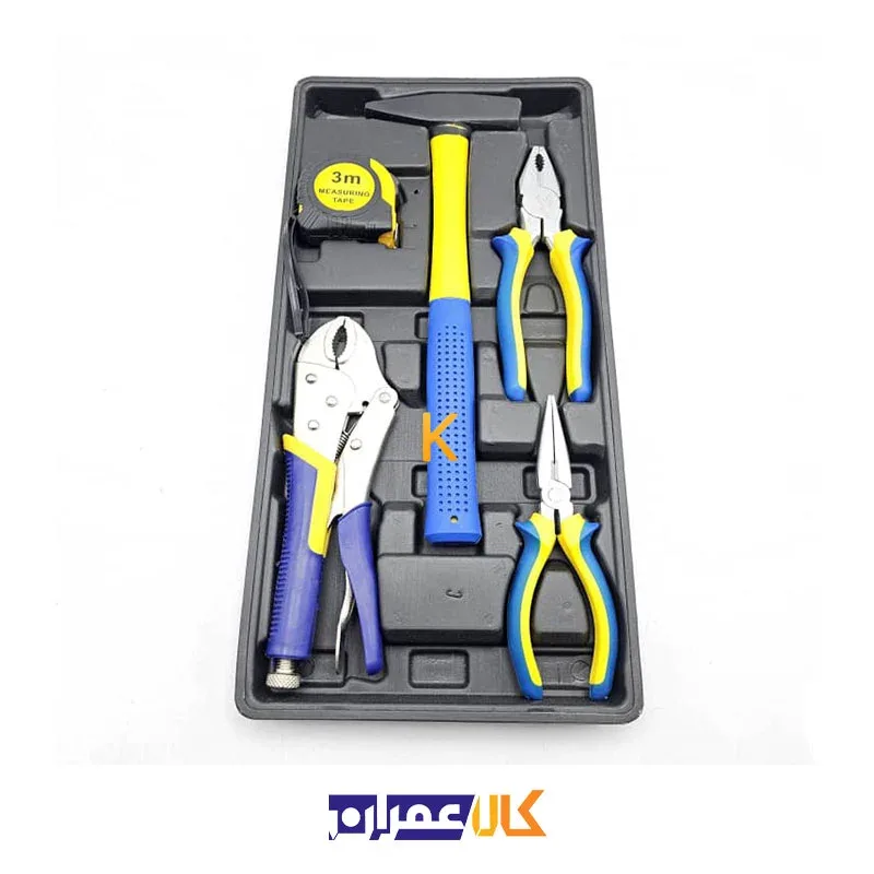 مجموعه جعبه بکس و ابزار 64 عددی مدل BOX-64