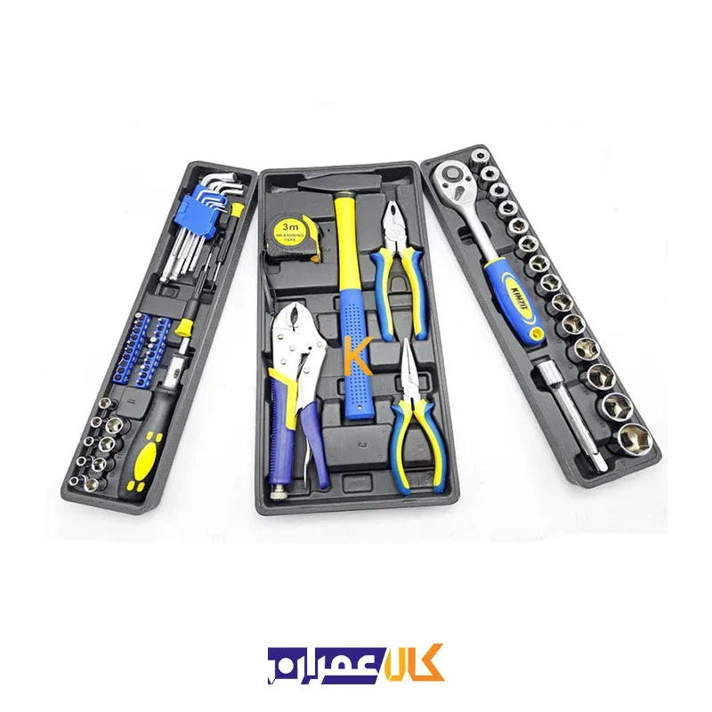 مجموعه جعبه بکس و ابزار 64 عددی مدل BOX-64