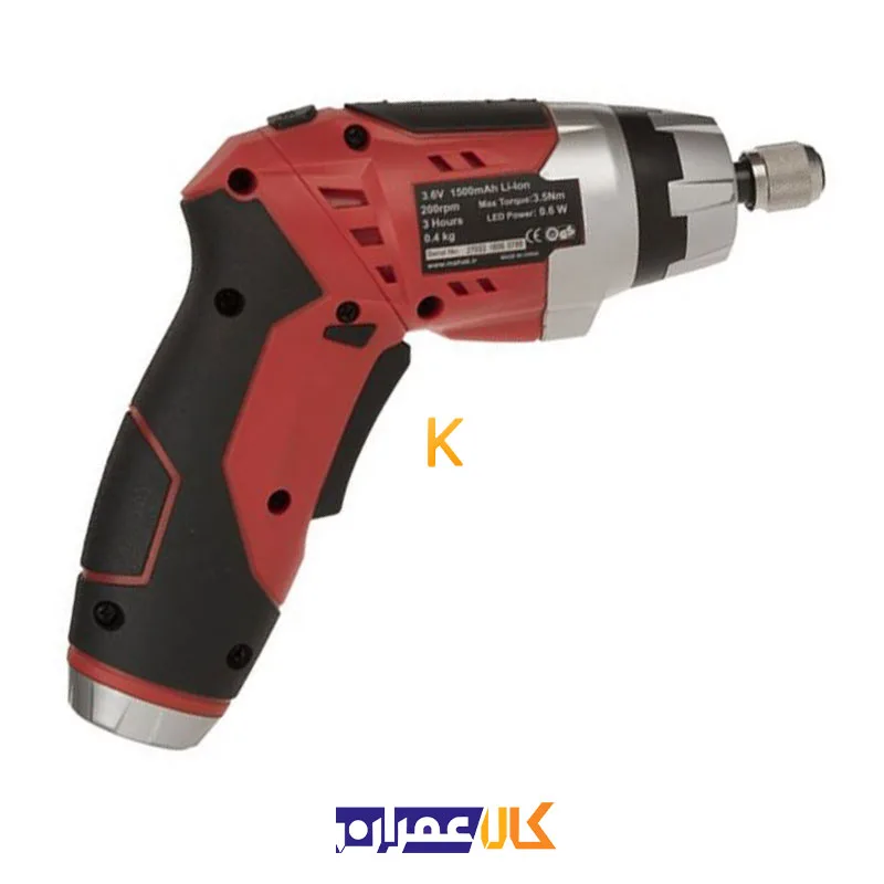 پیچ گوشتی شارژی CSD-3.6 Li محک