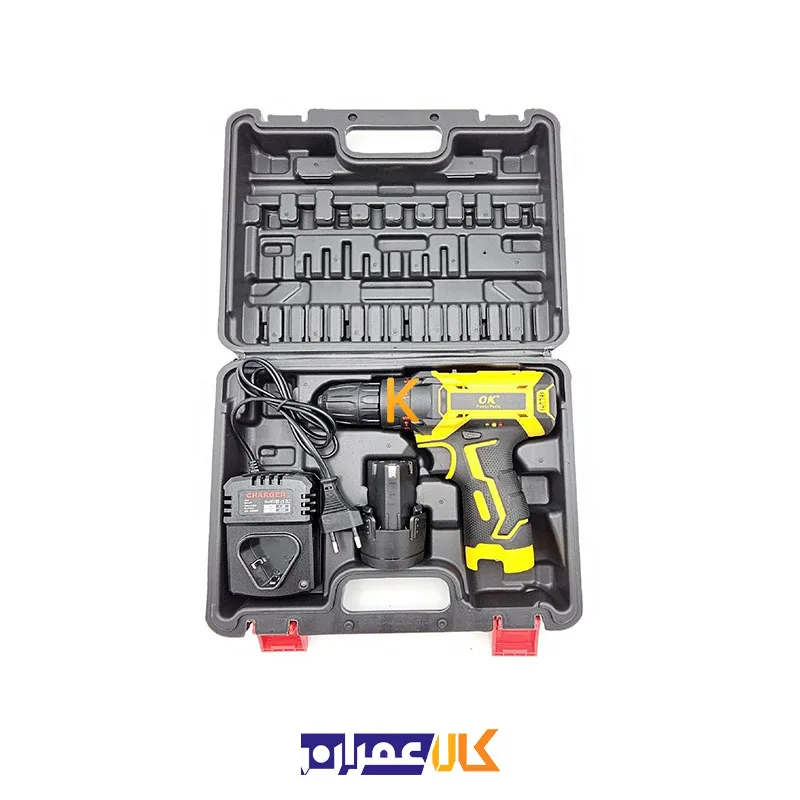 دریل پیچ گوشتی شارژی مدل OK-1219 اوکی