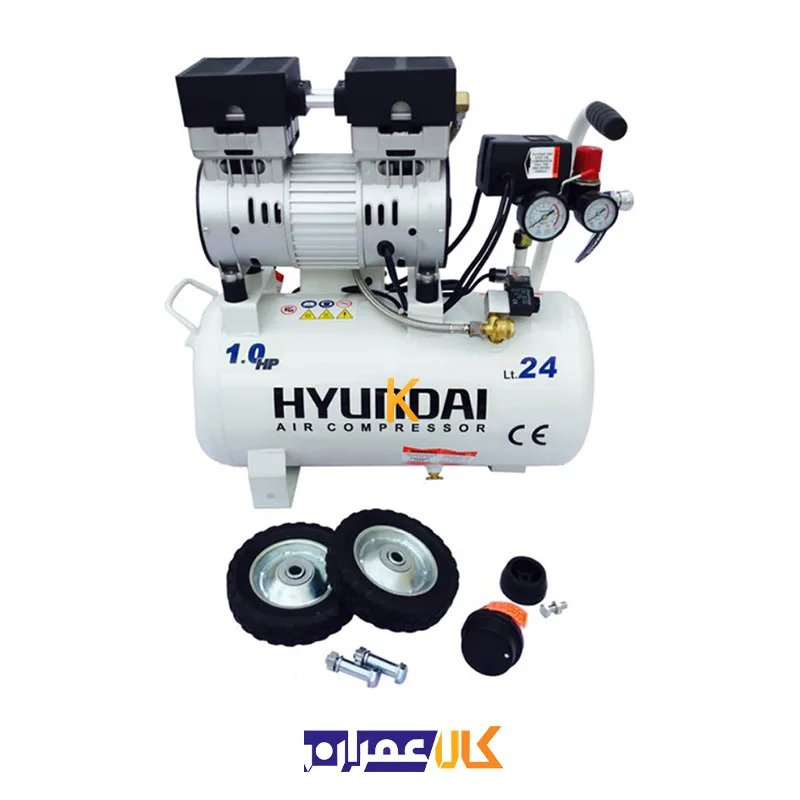 کمپرسور هوا بی صدا مدل AC-1024 هیوندای