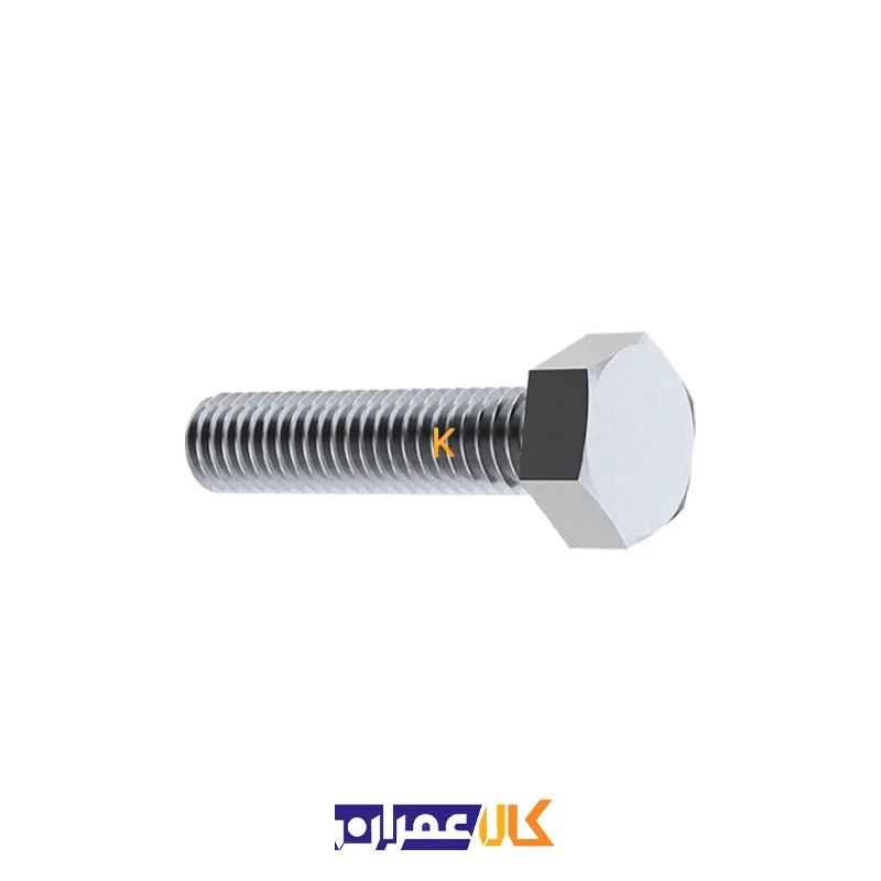 پیچ شش گوش تمام رزوه سایز 22 میلی متر