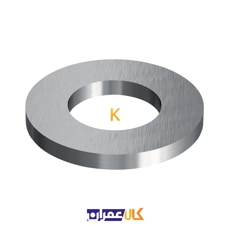 واشر تخت سایز 60 میلی متر
