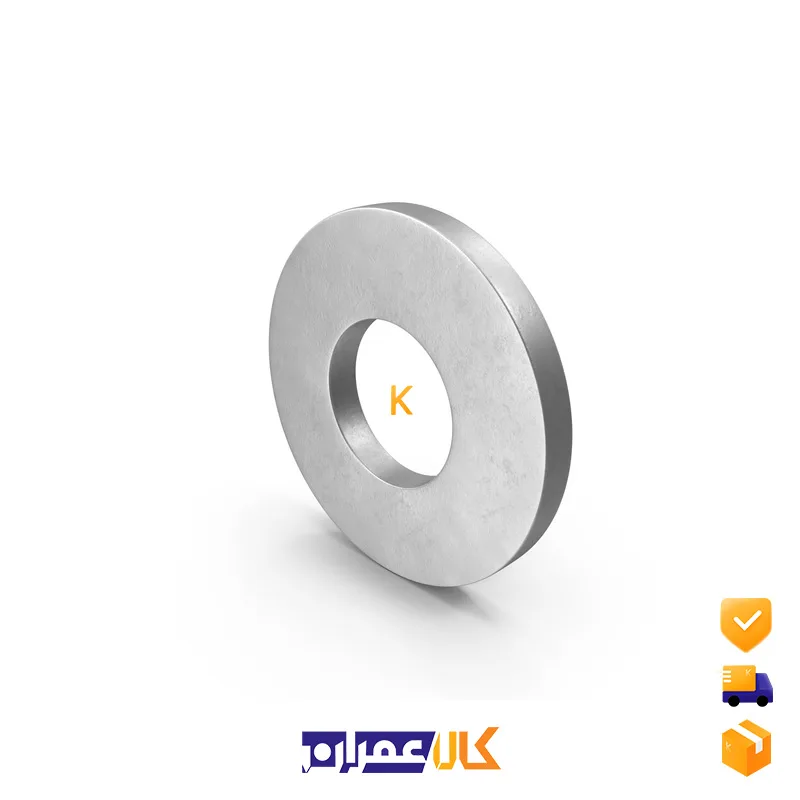 واشر تخت سایز 16 میلی متر