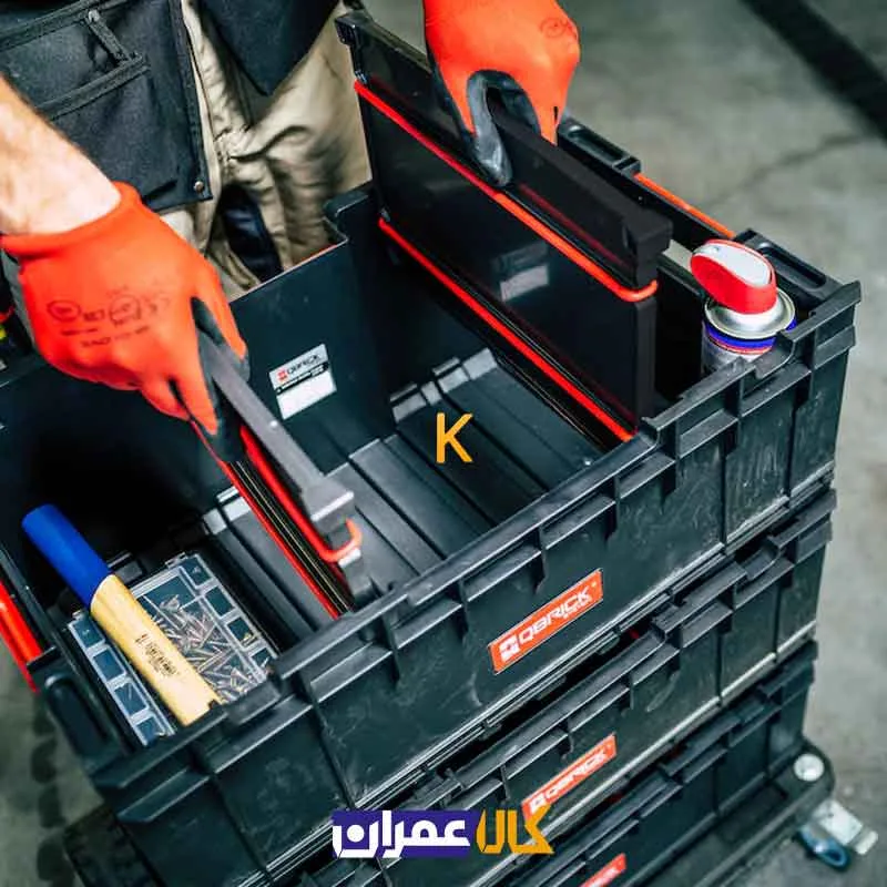 ست جعبه ابزار کیوبریک مدل system one Technik+QS ONE Box plus