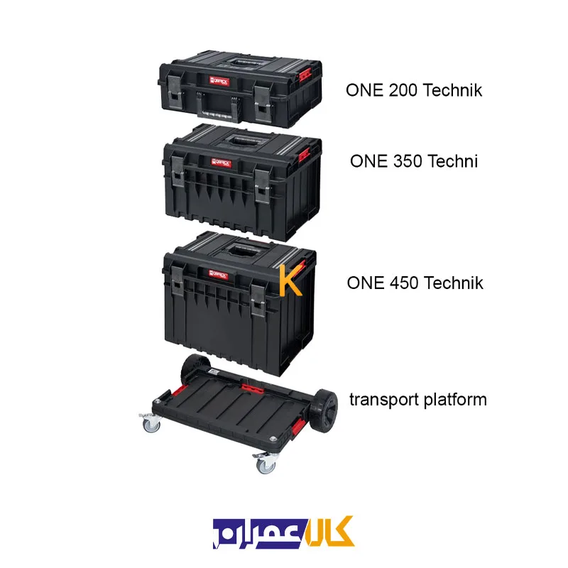 ست جعبه ابزار کیوبریک مدل system one Technik+QS ONE Box plus