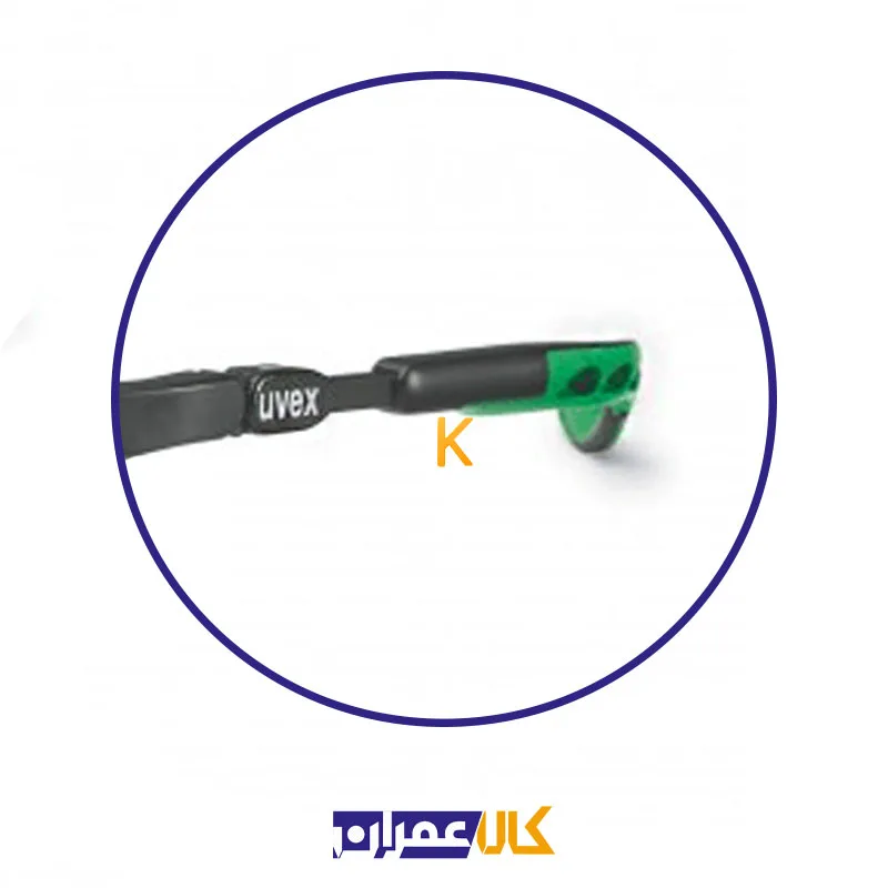 عینک ایمنی یووکس مدل I-VO سری 9160043