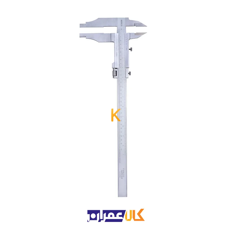 کولیس سنگین ورنیه با فک‌های چاقویی (MONO BLOCK) سری 302 آسیمتو