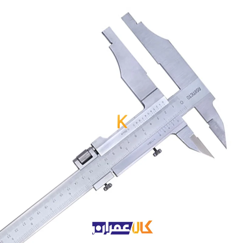 کولیس سنگین ورنیه با فک‌های چاقویی (MONO BLOCK) سری 302 آسیمتو