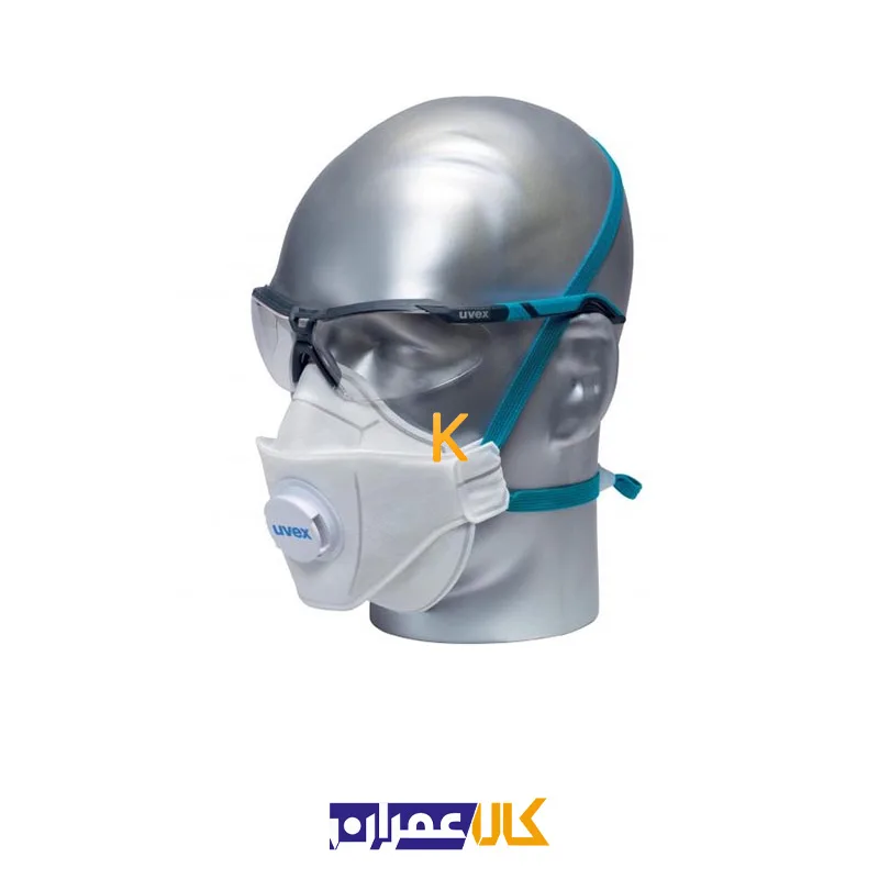 عینک ایمنی I-5 سری 9183265 یووکس با لنز پلی کربنات شفاف