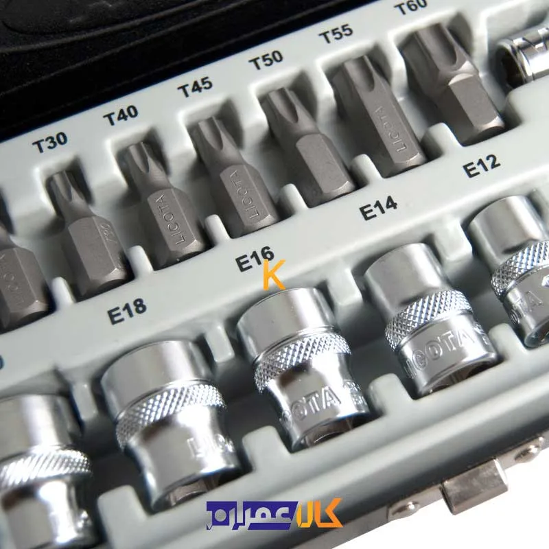 مجموعه 16 عددی بیت ترکس و بکس مدل ABS-80008 لیکوتا