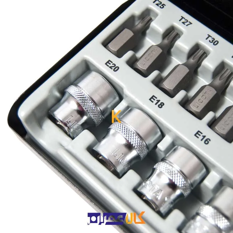 مجموعه 16 عددی بیت ترکس و بکس مدل ABS-80008 لیکوتا