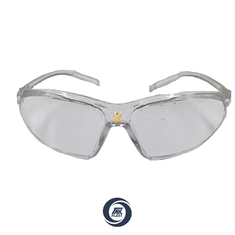 عینک ایمنی مهندسی سفید مدل TP-E011 تک پلاست