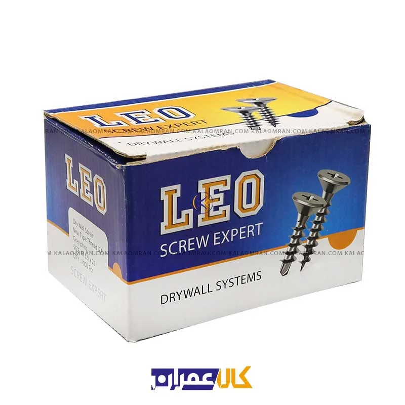 پیچ کناف 2.5 ساده 25-3/5 TN لئو - LEO