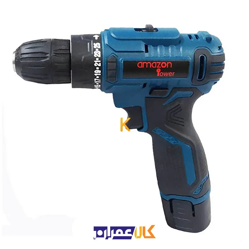 مجموعه 6 عددی دریل شارژی و ابزار دستی مدل 01  آمازون