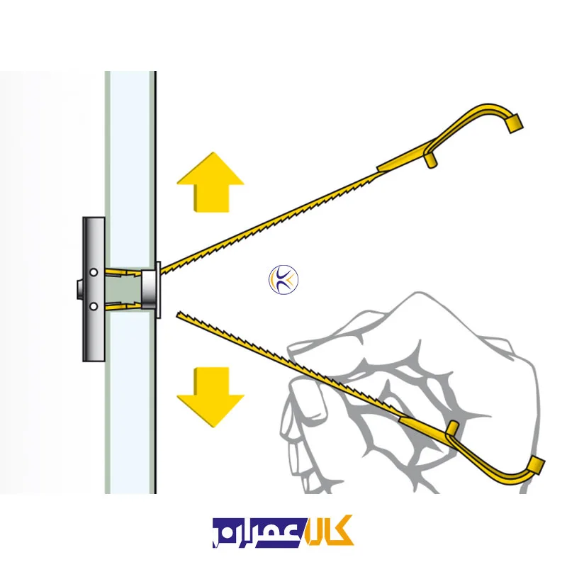 انکر دیوار دوجداره BTLO M4 همراه پیچ آپولو میا