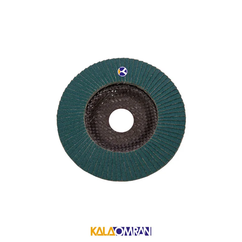 سنباده فلاپ دیسک مدل 080 سایز 80 بسته 3 عددی کلینگ اسپور