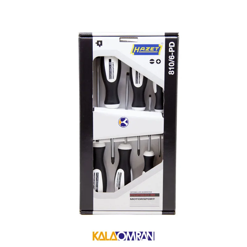 مجموعه 6 عددی پیچ گوشتی مدل 810/6-PD هازت