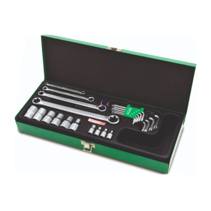 جعبه بکس و آچار 23 پارچه E مدل GAAD2302 تاپ تول TOPTUL