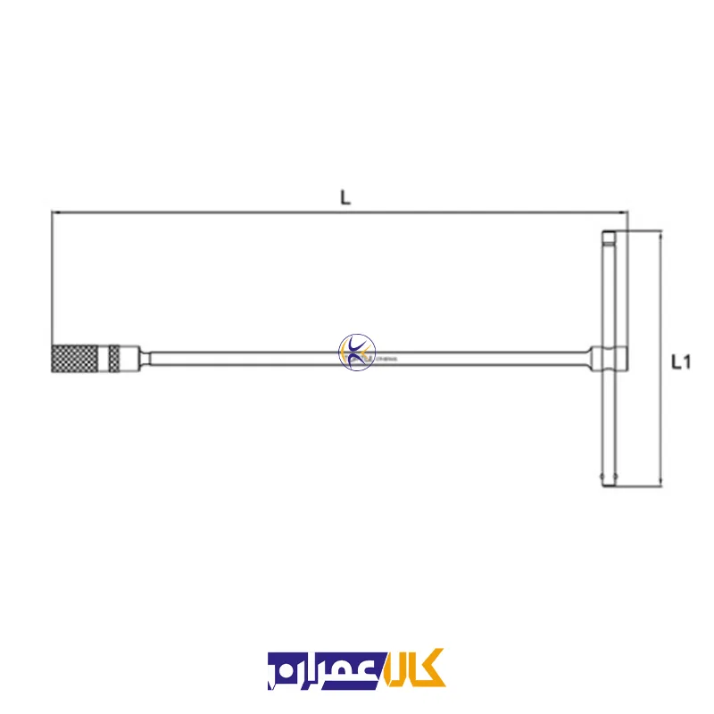 آچار شمع دسته دار مگنتی کد CTHB1645 تاپ تول TOPTUL
