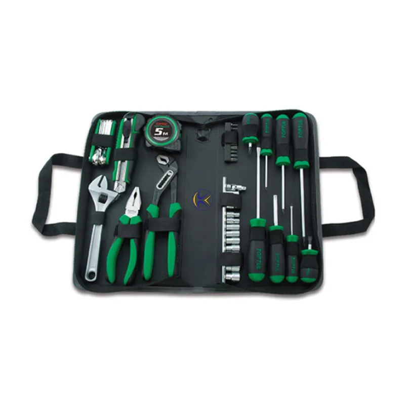 کیف ابزار برزنتی خانگی 43 پارچه مدل GPN-043B تاپ تول Toptul