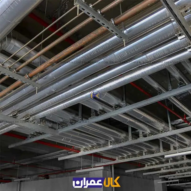 بست روکش دار دو پیچ 2 اینچ کانکت