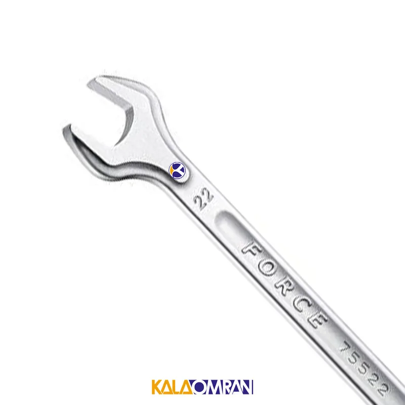 آچار یکسر تخت یکسر رینگ "16/7 1 اینچ مدل 7551.7.16 فورس