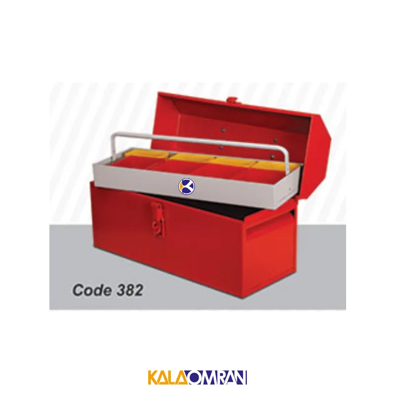 جعبه ابزار صندوقی شاهرخ ابزار کد 382
