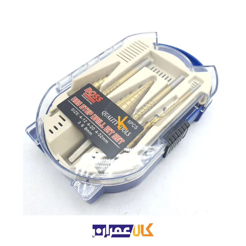 مجموعه مته کاجی ۶ عددی باس