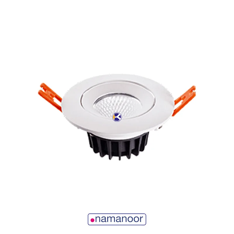 سیلندری 7 وات سری 304 با سایز برش 75mm نمانور