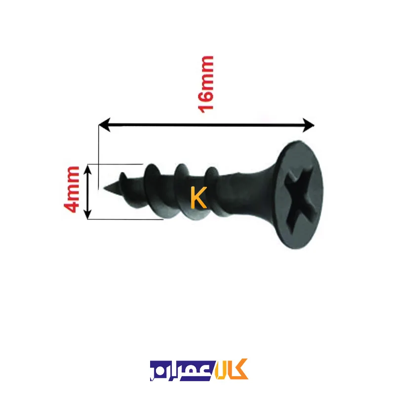 پیچ MDF 4/16 چینی