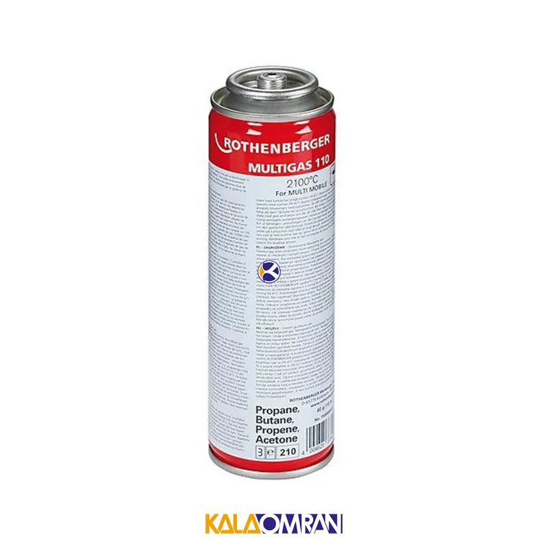 کپسول گاز مدل Multigas 110 روتنبرگر