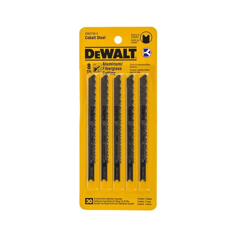 مجموعه 5 عددی تیغه اره عمودبر مدل DW3705-5 دیوالت
