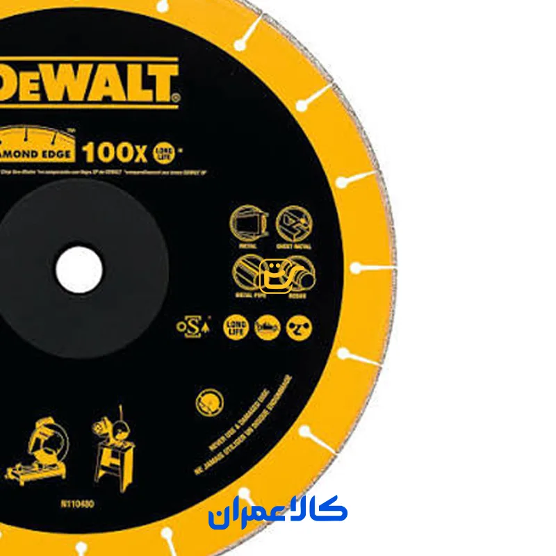 صفحه برش الماسه فلز و پروفیل دیوالت DEWALT مدل DT3752