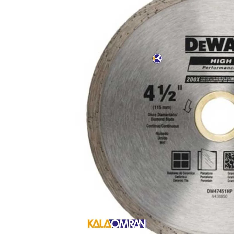 تیغه سرامیک بر مدل DW47451HP دیوالت