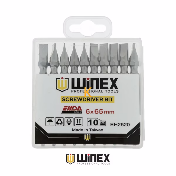 سری پیچ گوشتی دوطرفه وینکس مدل EH2520PH2 بسته 10 عددی