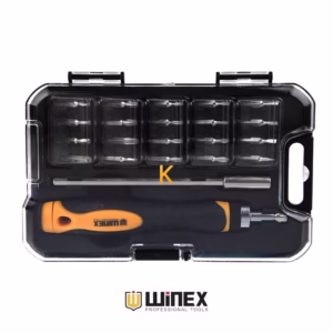 مجموعه 22 عددی پیچ گوشتی و سری پیچ گوشتی وینکس مدل EH2511