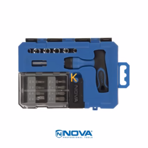 مجموعه 24 عددی سری پیچ گوشتی و آچار بکس نووا مدل NTS 1332